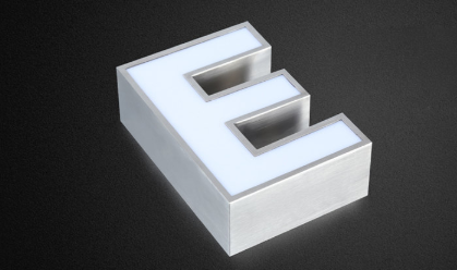 LED吸塑發(fā)光字廣告標示制作工藝流程